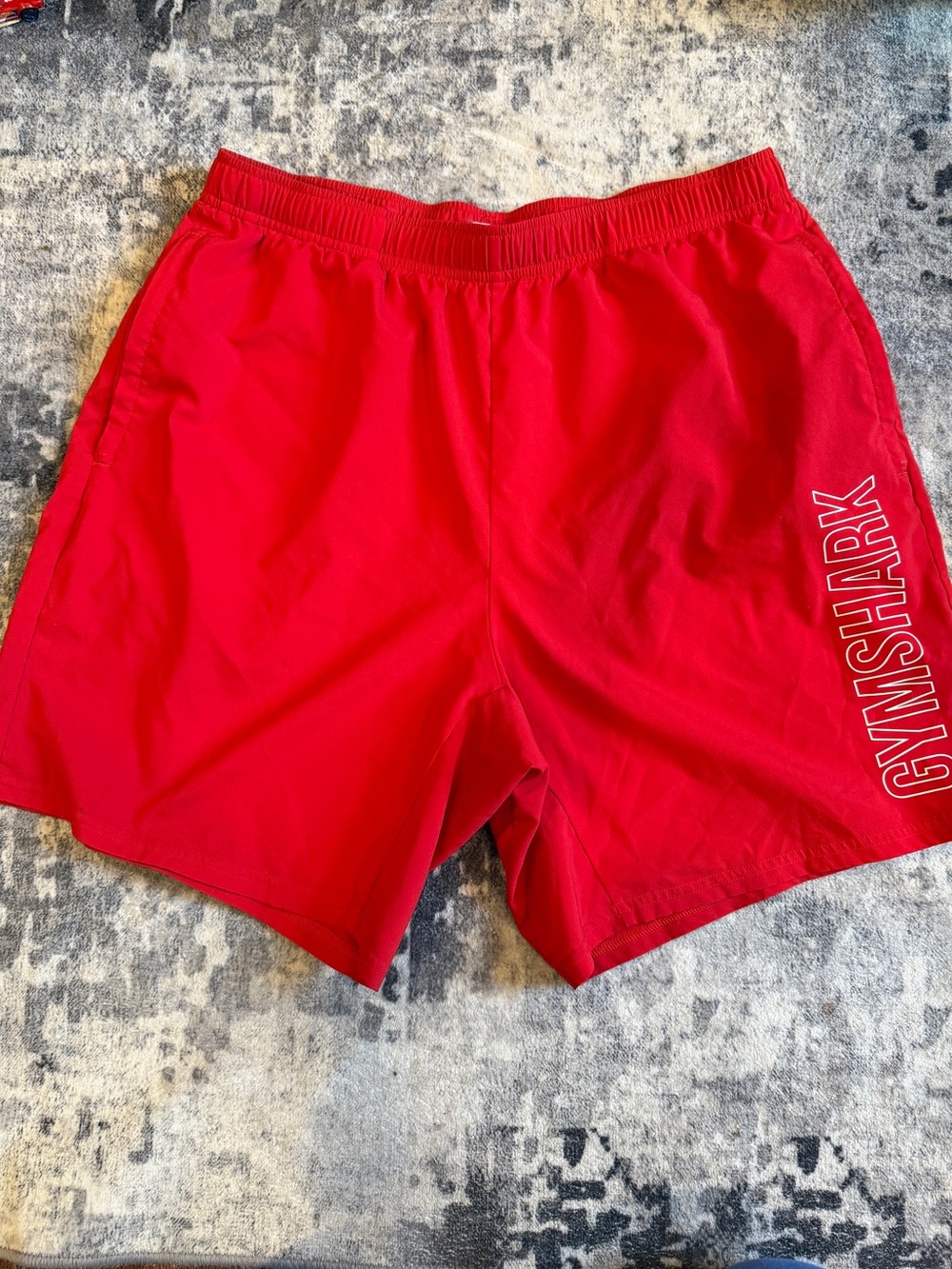 Gymshark Bright Red Training Shorts